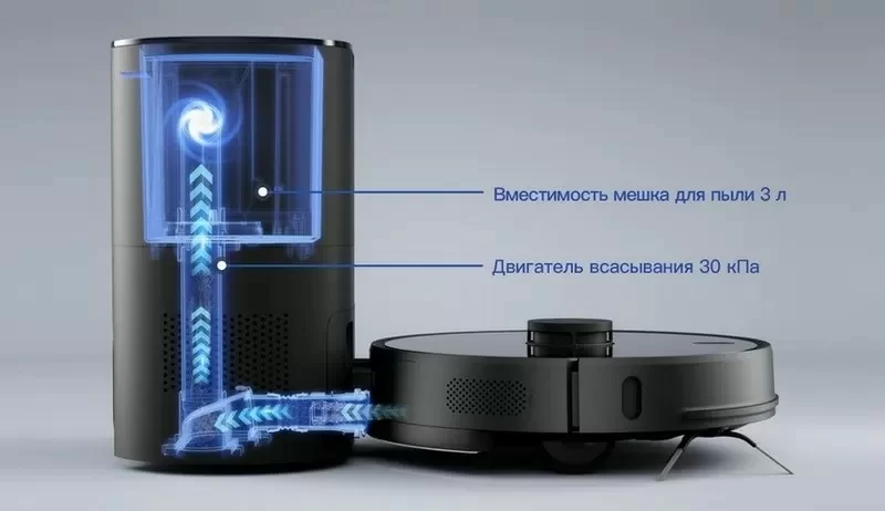 Робот-пылесос Lydsto Sweeping and Mopping Robot R1 PRO