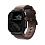 Ремешок Nomad Leather Strap Brown для Apple Watch 49/45/44/42mm, коричневый/черный